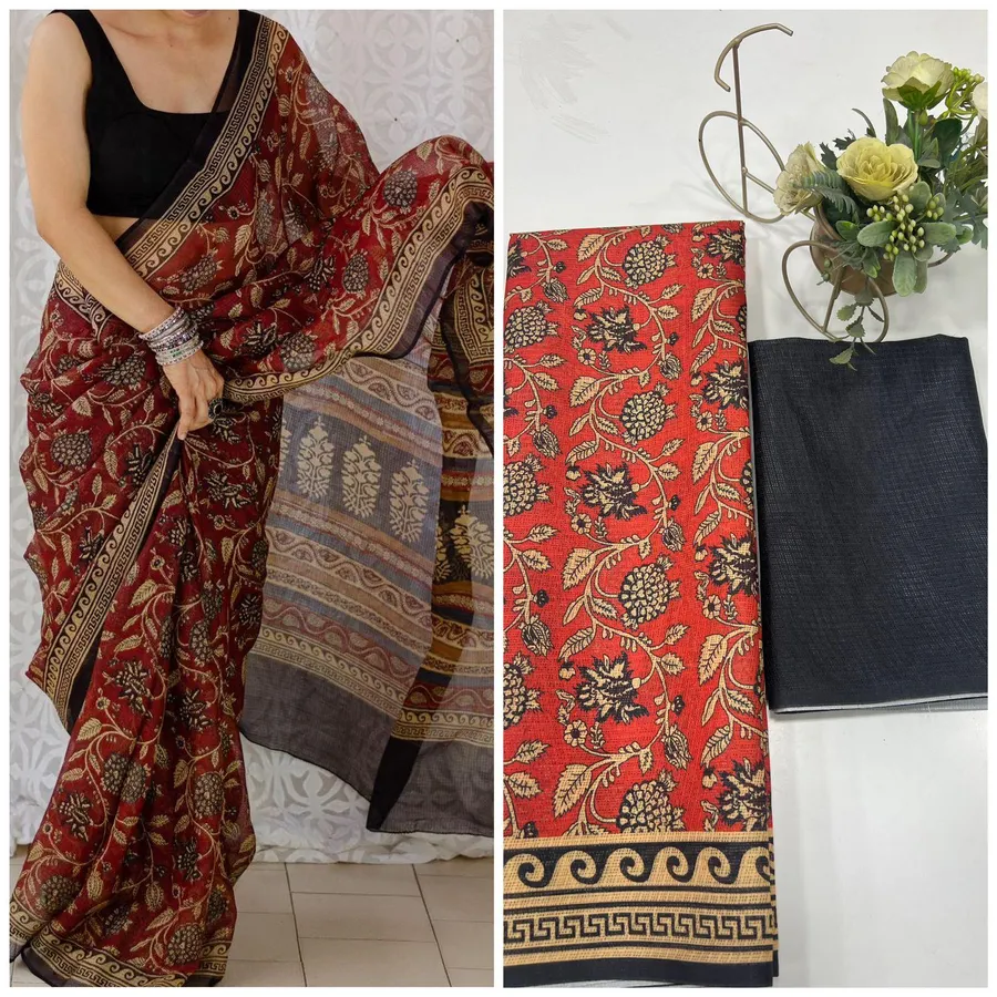 Beautifully Digital Printed Saree